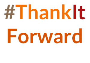 #thankitforward