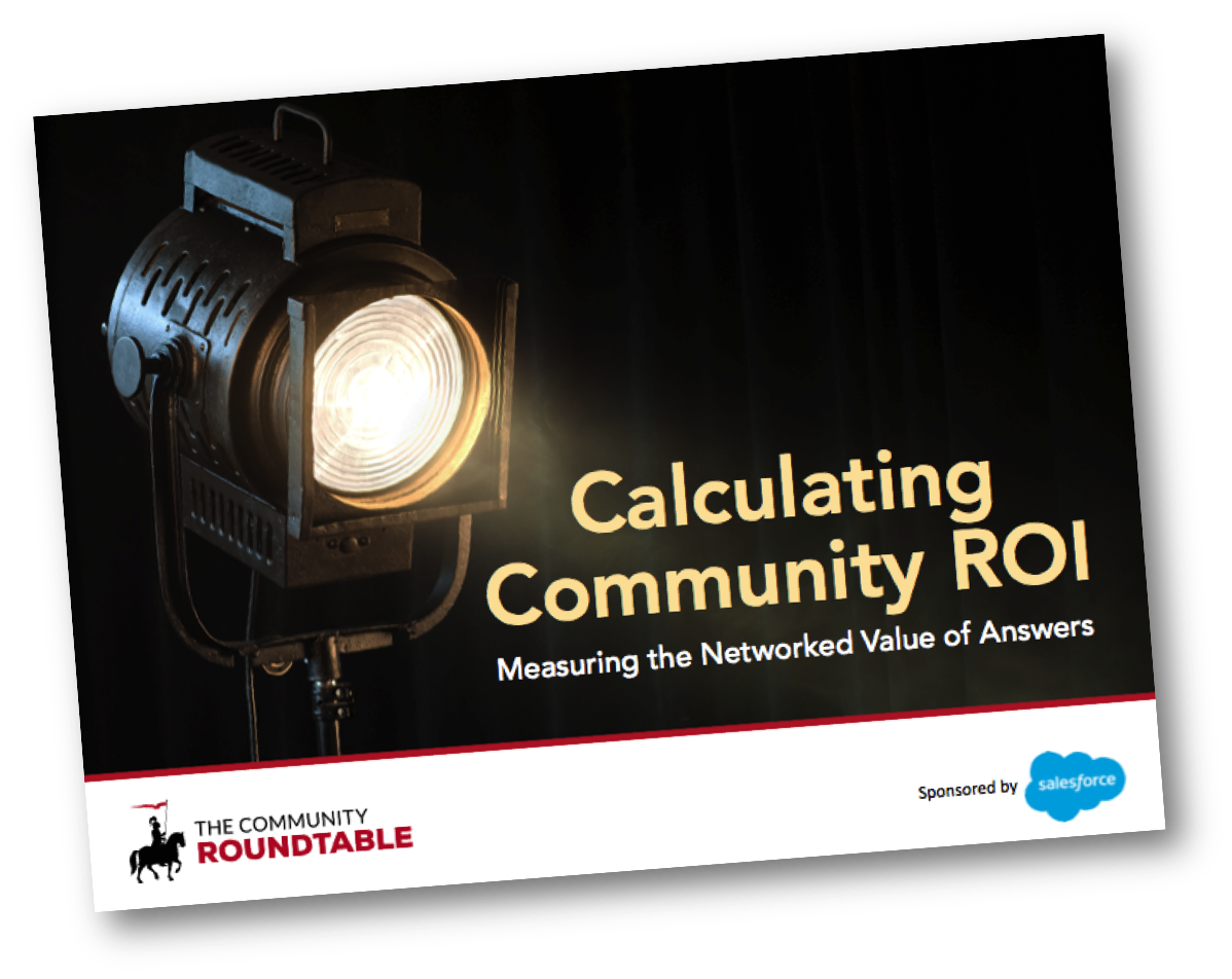 how to calculate community ROI