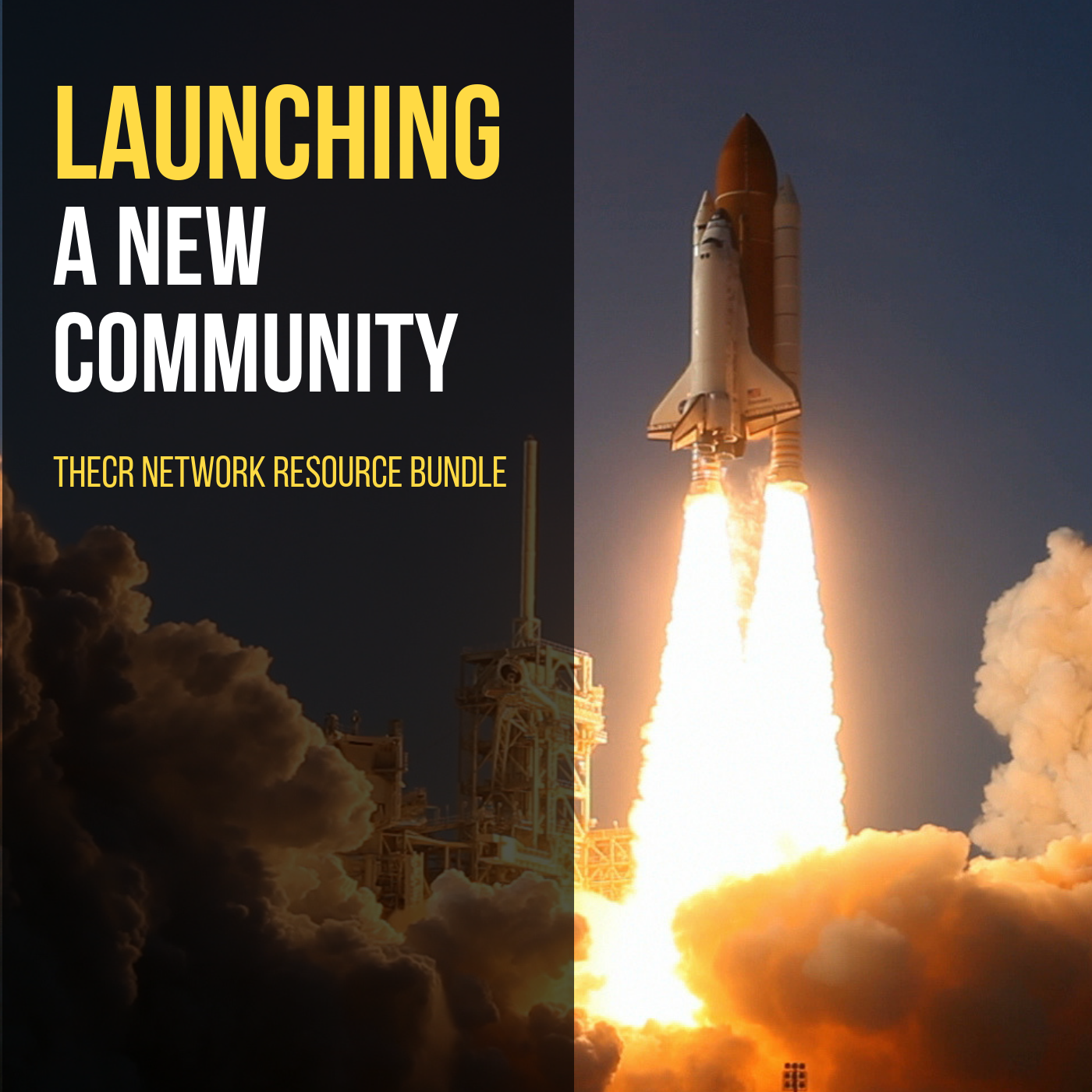 How to launch a new online community community resource bundle