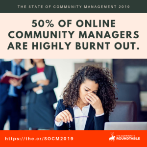 How to avoid job burnout in community