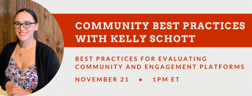Evaluating Community and Engagement Platforms Evaluating Community and Engagement Platforms