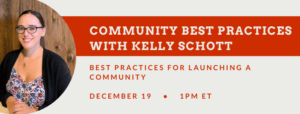 Best Practices for Launching a Community