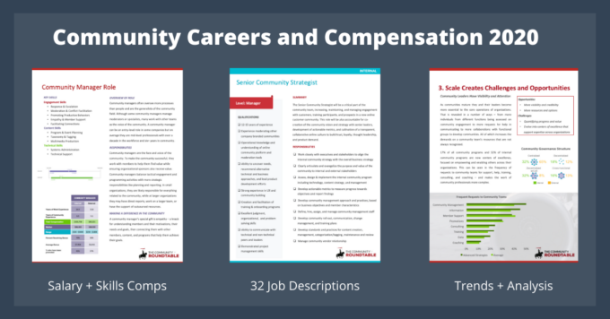 Community Careers and Compensation