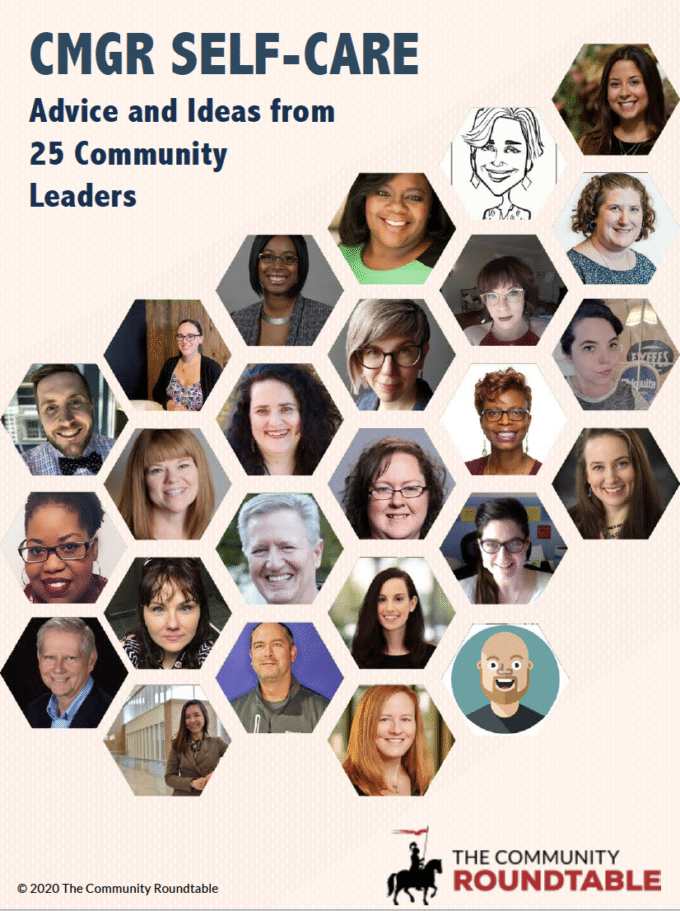 Self care for community managers
