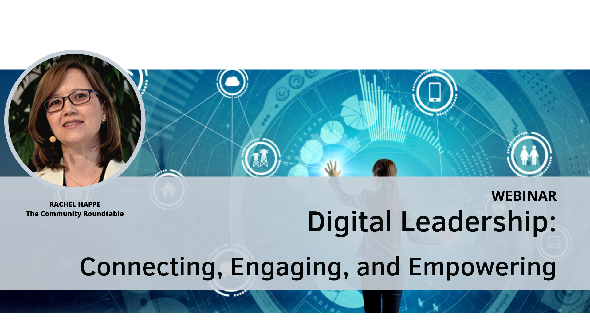 Digital Leadership Connecting, Engaging, Empowering Webinar