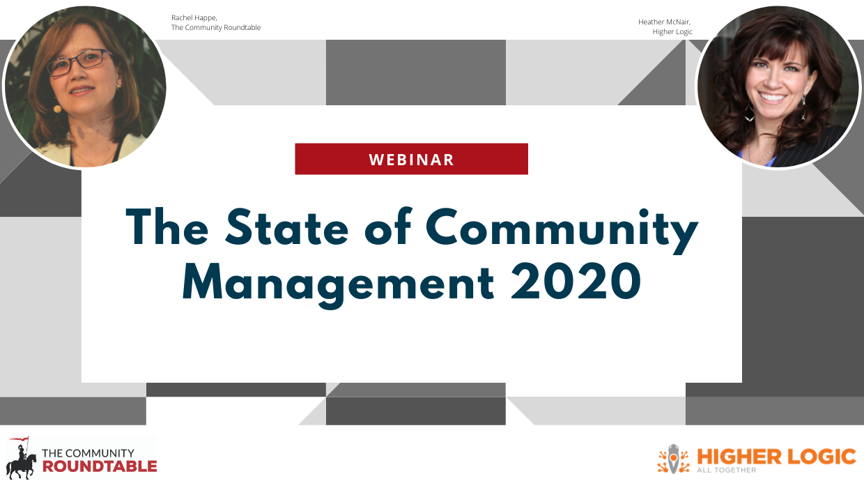 The State of Community Management Annual Research Report 2020