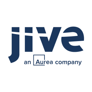 Jive (an Aurea Company) Logo