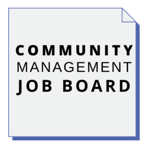 Community Management Jobs