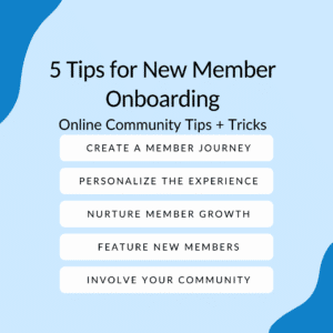 How to onboard new members