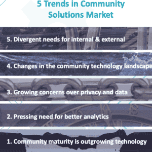 5 Trends in Online Community Technology Solutions