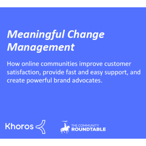 Meaningful Change Management
