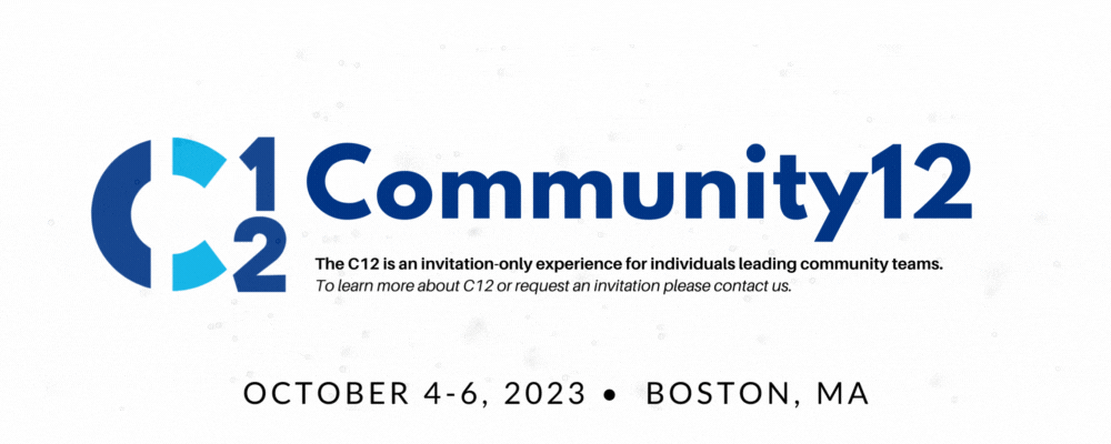 Community12 - October 4-6 2023
