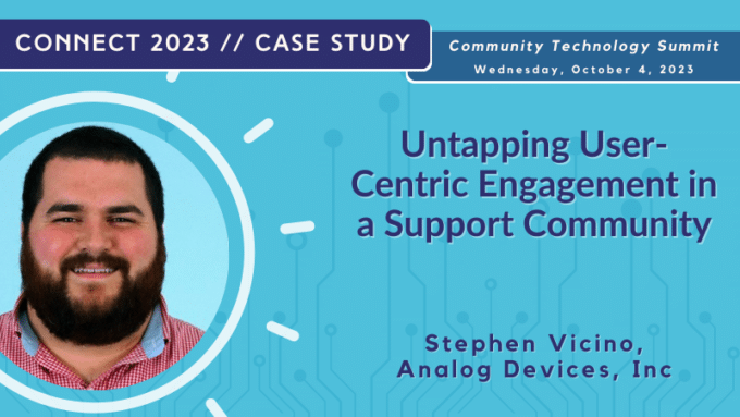 community technology summit - Untapping User-Centric Engagement in a Support Community