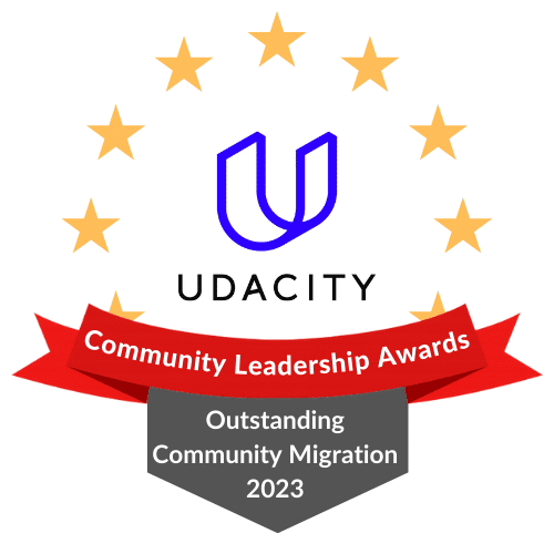 Outstanding Communtiy Migration - Udacity